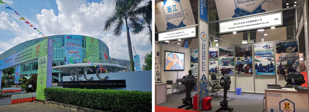 Calon Gloria on the 7th Zhejiang Export Fair in Vietnam