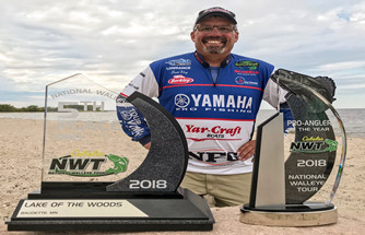 YAMAHA PRO BRETT KING EARNS NATIONAL WALLEYE TOUR