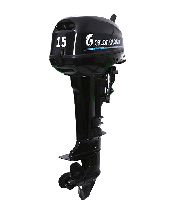 15HP OUTBOARD MOTOR (BLACK)